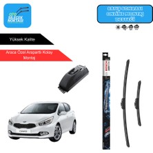 Kia Ceed Uyumlu 2012-2017 Bosch Aerotwin Araca Özel Ön Silecek Takımı 650-340MM