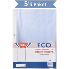 Noki Eco A4 Poşet Dosya 100' Lü 5 Paket