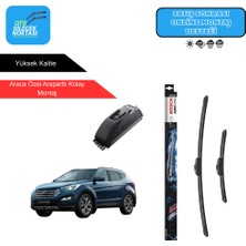 Hyundai Santafe Uyumlu 2013-2015 Bosch Aerotwin Araca Özel Ön Silecek Takımı 650-340MM