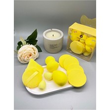 Reyna Karışık Makyaj Süngeri 10 Parça Makyaj Sünger Seti (Yarıccı)