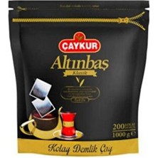 Çaykur Altınbaş Klasik Siyah Demlik Poşet Çay 4'lü 200 x 5 G