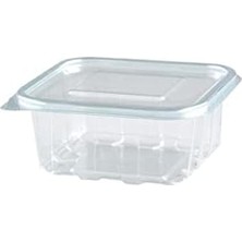 500 Gr. Plastik Sızdırmaz Kap 100 Adet