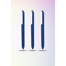 Egesta 3 Adet Jel Mavi Mürekkepli Tükenmez Kalem Set – Akıcı Yazım, Şık Tasarım