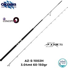 Okuma Azores 3.04MT 60-150GR (2p) Shore Jigging Kamış