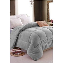 GOLDRİSE Tek Kişilik 63 Tel Lüx Çift Taraflı Welsoft Pamuk Silikon Yorgan 155X215 Astar Kılıfı Hediyeli