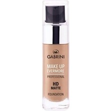 Gabrini Mat Fondöten Proffesional Hd Matte Foundation 02