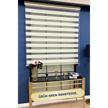 Volper Mekanik Vp901 Düz Zemin Zebra Ve Stor Perde Alüminyum Kasalı (Ekru Krem)