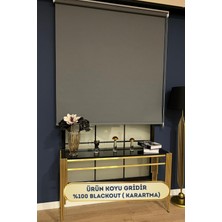 Volper Mekanik VP2302 Işık Geçirmez %100 Blackout Stor Perde (Koyu Gri)