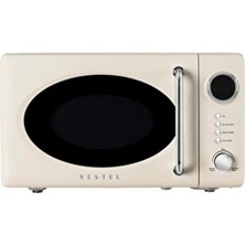 Vestel Md 20 Yd Retro Bej 20 Lt Mikrodalga Fırın