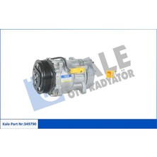 Kale 349790 - Klima Kompresörü P307-P607-P807-PARTNER-BERLINGO-C8-C5-XSARA 1.9 D 2.0 Hdı