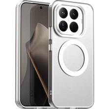 M.TK Moveteck Xiaomi Mi 15T Pro Kılıf Kamera Çıkıntılı Mat Magsafe Şarj Özellikli Kenarları Renkli Premium Sert Kapak