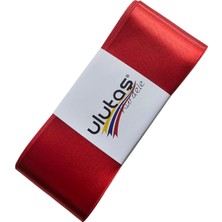 Ulutaş Marka Hobiceyiz Saten Kurdele 6 cm 10 Metre Kırmızı