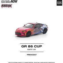 Pop Race 1/64 - Toyota GR86 Cup 1087X - PR64-207