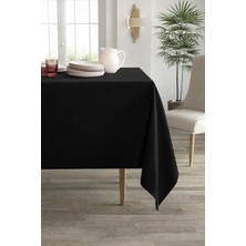 Taç Kadife Dokulu Leke Tutmaz Lüks Masa Örtüsü