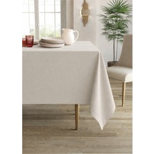 Taç Kadife Dokulu Leke Tutmaz Lüks Masa Örtüsü