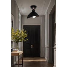 Duru Homelight  Tekli Siyah Plofonyer Yemek Odası Salon Mutfak Antre Yatak Odası Avize