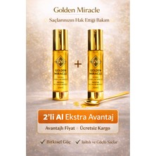 Golden Miracle Bitkisel Saç Bakım Yağı&Serum-Saç Dökülme Karşıtı+Hızlı Uzatma+Parlaklık&Yoğun Onarım