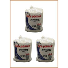 Hira Pamuk 1 kg 1000GR (3 Adet) Hassas Ciltler İçin Uygun Makyaj Temizleme Mendilleri