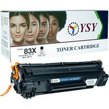 Ysy Hp M201DW M201N M201 M125 M125NW MF231 M127FN M127FW M225DN M225DW CF283X&CAN-737X 2200 Sayfa Verimli Muadil Toner (Siyah)