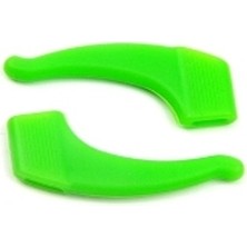 Optic Plus Kulak Arkası Kaydırmaz Silikon Sap Ucu / Kulak Kilidi 1 Çift Yeşil