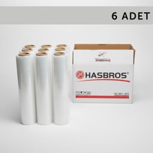Hasbros Streç Film 17 Micron 50 cm 1700 gr - 6 Adet