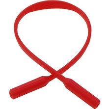 Optic Plus Silikon Çocuk Gözük Askısı / Ipi Kırmızı