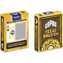 Copag Texas Hold'em Endeks Oyun Kartları, Siyah