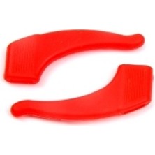 Optic Plus Kulak Arkası Kaydırmaz Silikon Sap Ucu / Kulak Kilidi 1 Çift Kırmızı