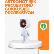 Marsilyan- USB Şarjlı Taşınabilir Gün Batımı Projektör Lambası