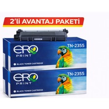 Ero Print Brother TN-2355 Muadil Toner - 2'li Avantaj Paket