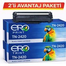 Ero Print Brother MFC-L2750DW Muadil Toner - 3000 Sayfalık - 2'li Avantaj Paket