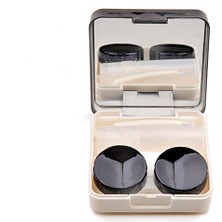 Optic Plus Aynalı Lens Vantuzlu ve Cımbızlı Lens Kutusu Seti Siyah