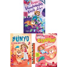 Timaş Çocuk Dilara Sarı- Bünyo Vücudumuzun Küçük Sırları, Harika Organlar Diyarı, Çılgın Mikro Evren(3kitap)