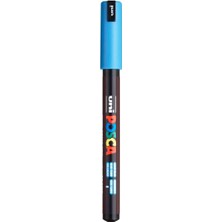 Posca Pc-1mr Su Bazlı Marker Kalem  Mavi 1 Adet