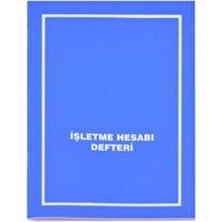 Gülpaş 118 İşletme Defteri Gelir Gider Plastik Kapak 40 Yaprak
