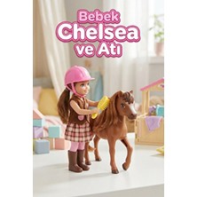 Craftivio Chelsea Atlı Binici Bebek ve Sevimli Atı Oyun Seti - Taraklı, Aksesuarlı Kız Çocuk Oyuncak