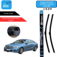 Mercedes E-Class Coupe W207  Uyumlu 2009>2013 Martigues Araca Özel Ön Silecek Takımı 600-600MM