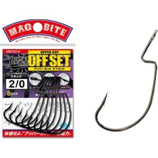 Magbite Uppercut Offset Iğne Siyah #2/0 (8 Adet)