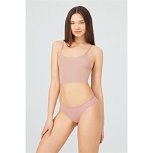 Cottonhill Beauty Pamuklu Basic Kadın Brezilya Külot 7'li Paket Çok Renkli Dokuma Kumaş Özellikli