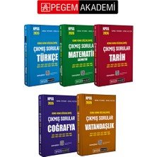Pegem Akademi Yayıncılık PEGEM AKADEMİ 2026 KPSS Genel Yetenek Genel Kültür Konu Konu Düze