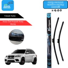Bmw X5  (E70)  Uyumlu 2011>2013 Martigues Araca Özel Ön Silecek Takımı 600-500MM