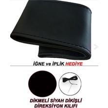 the mr east Mercdss Gl Uyumlu Araç,oto Direksiyon Kılıfı Siyah Dikiş