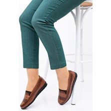 Ern Shoes Bayan Tam Ortopedik Hafif ve Rahat Günlük Taba Anne Ayakkabısı