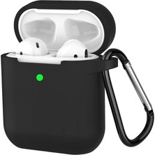 Mtl Airpods 1 ve 2. Nesil ile Uyumlu Premium Lansman Serisi Kadife Iç Astarlı Darbe Emici Silikon Kılıf