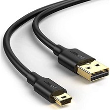 Ugreen 2.0 A Usb-A & Mini-Usb, Şarj ve Data Kablosu, 1.5 Metre, Siyah