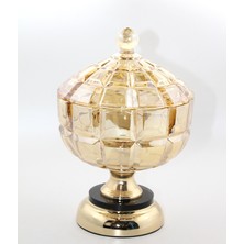 Olinea Kapaklı Cam Şekerlik Model 2