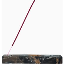 Montroi Portoro Mermer Tütsü Tutucu El Yapımı Lüks ve Taşınabilir Tasarım