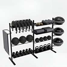 Rane Fitness Equipment Bosu Topu Mat Dambıl Kettlebell Yoga Roller Stand Kardiyo ve Yağ Yakma Destekli