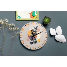 M&H Quality Modern Dekoratif Duvar Saati 40CM