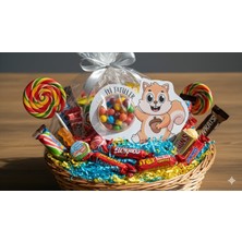 Atölye Mila Sincaplı Şeker Kutulu 10'lu Karne Günü Hediye